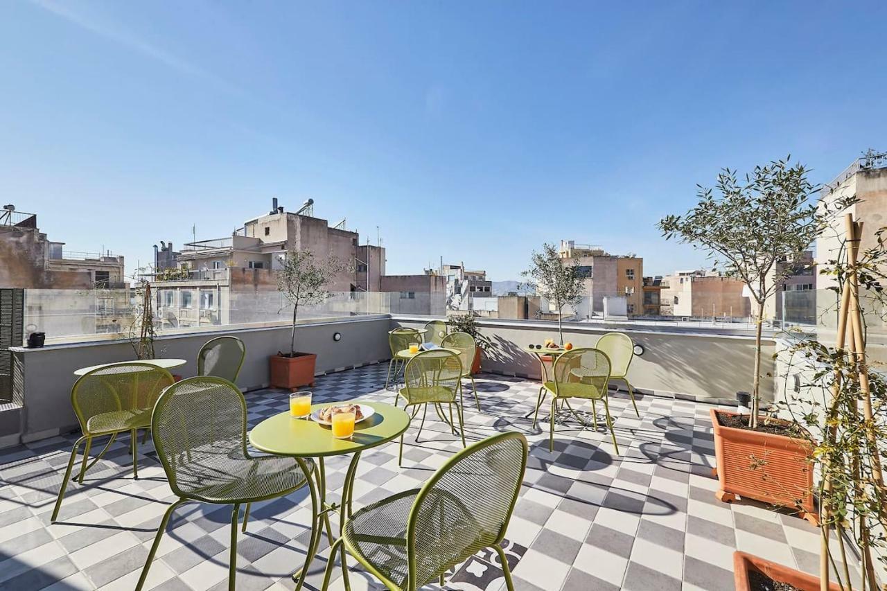 Spacious Suite W. Huge Balcony + Acropolis View Атина Екстериор снимка