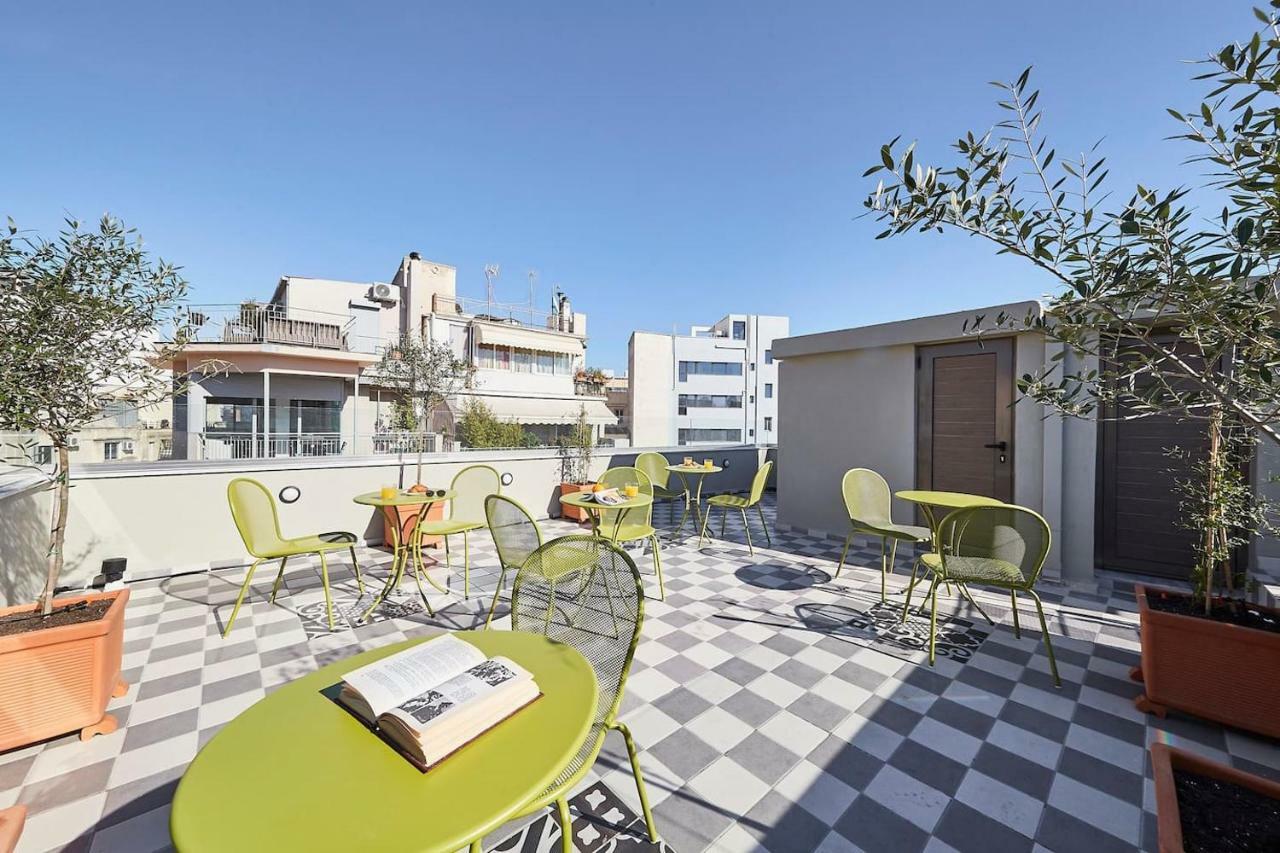 Spacious Suite W. Huge Balcony + Acropolis View Атина Екстериор снимка